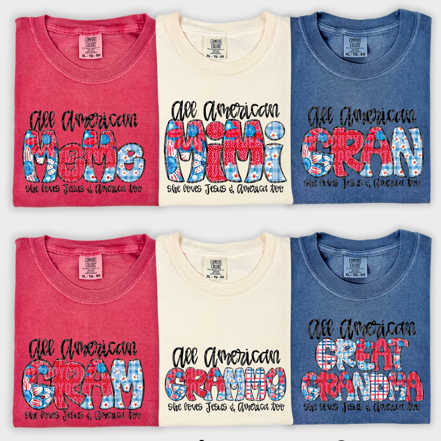 She Loves Jesus & America Too; Gram