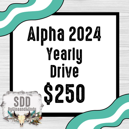 2024 ALPHA Yearly Drive