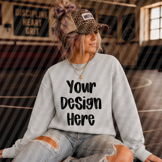 Ash Crew Sweatshirt Wrestling