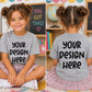 Athletic Grey School Front & Back