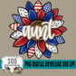 Patriotic Sunflower Collection; Aunt
