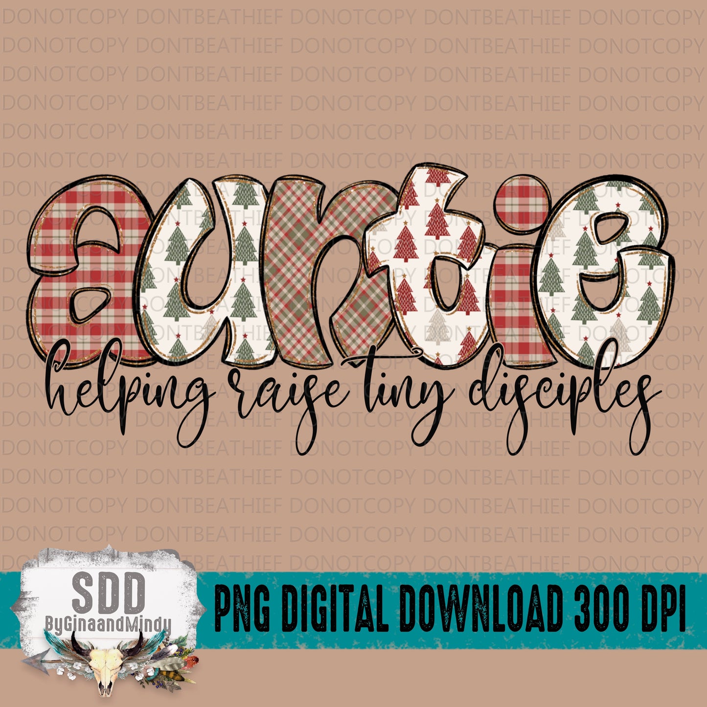 Auntie Helping Raise Tiny Disciples