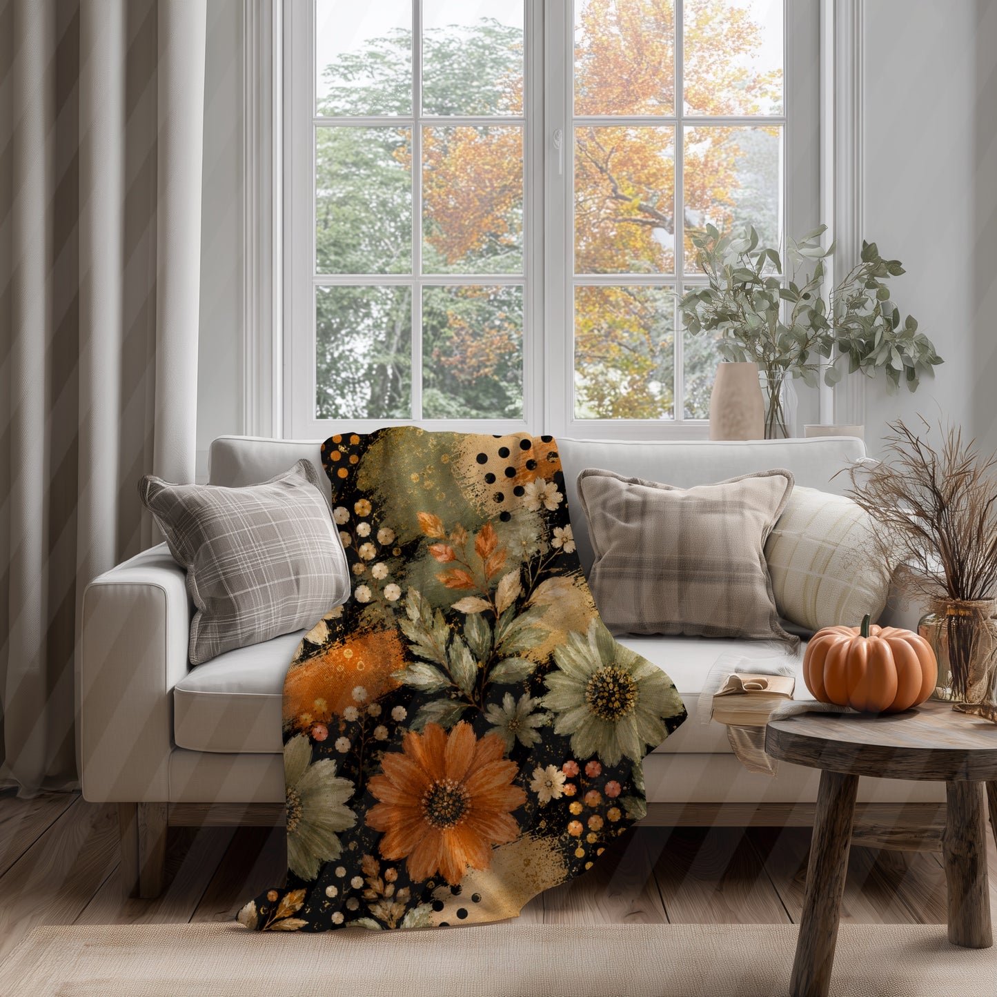 Autumn Meadow Collection Digital Paper (Not Seamless)