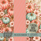 Autumn Pumpkin Patch Digital Paper BUNDLE (Not Seamless)