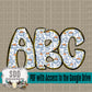 Autumn Toile De Juoy Doodle Alpha (1 Set Uppercase & Lowercase, 0-9, + Special Characters)
