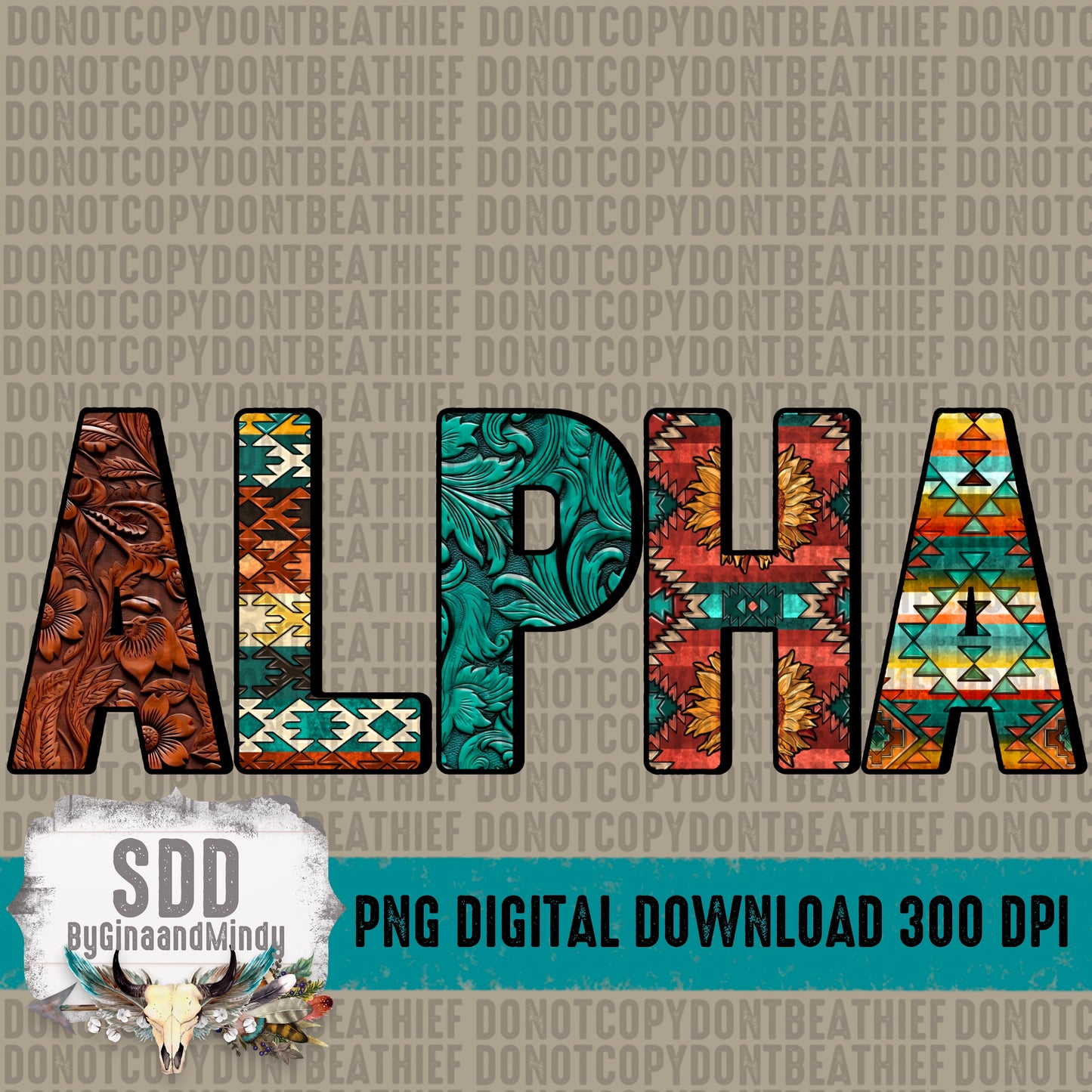 Aztec Alpha Bundle Set (5 Sets)