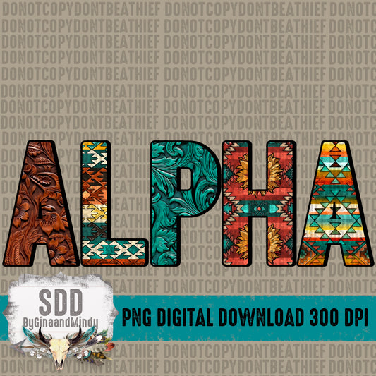 Aztec Alpha Bundle Set (5 Sets)