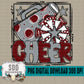 Cheer Bundle; Burgundy & Grey