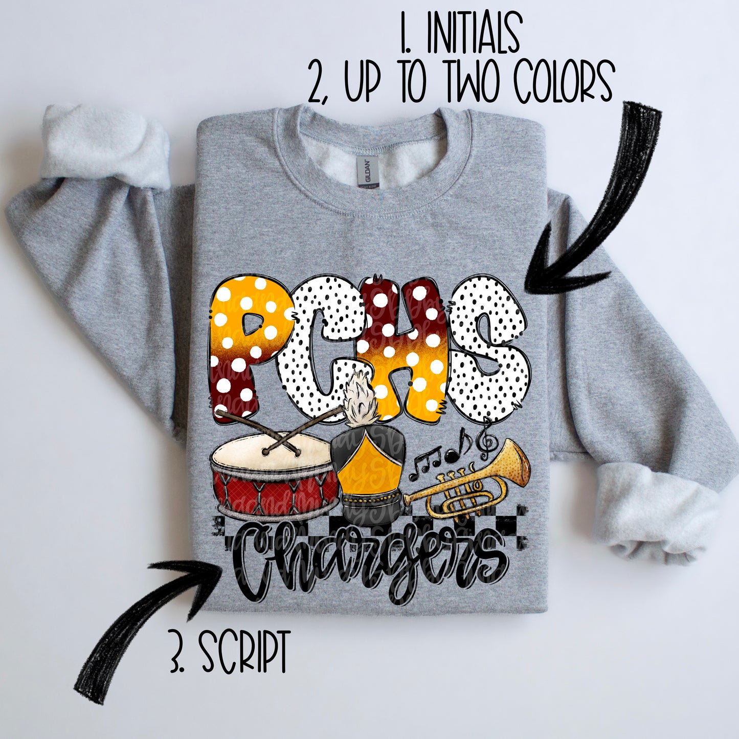 Doodle Letters BAND CUSTOM