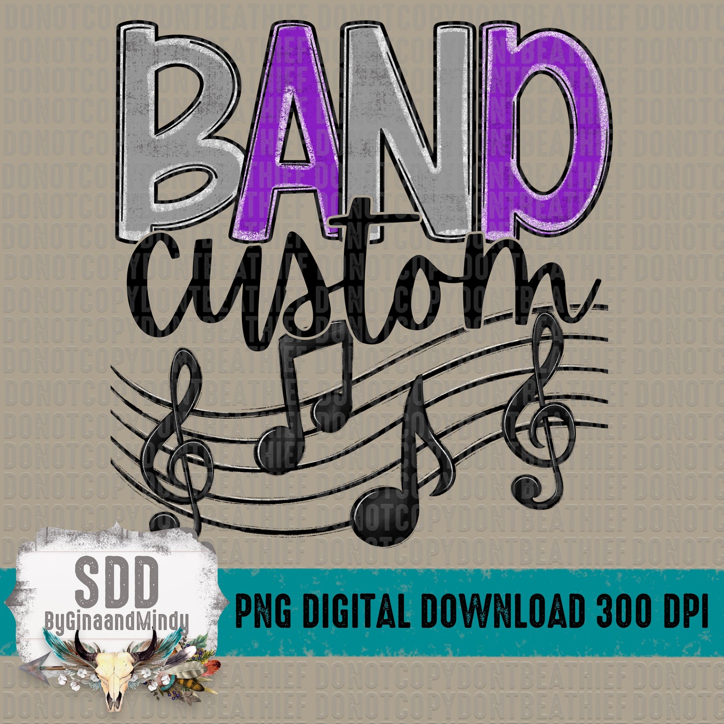 Band Doodle Custom