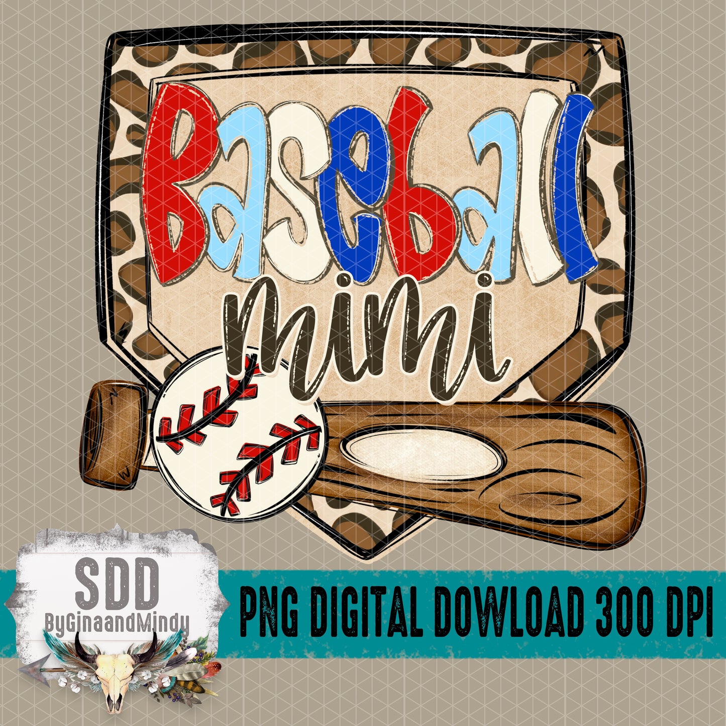 Baseball Mimi DIY (Font Used KA-Sadie May Bold)