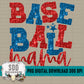 Baseball Mama Bundle With Stars; Red & Blue