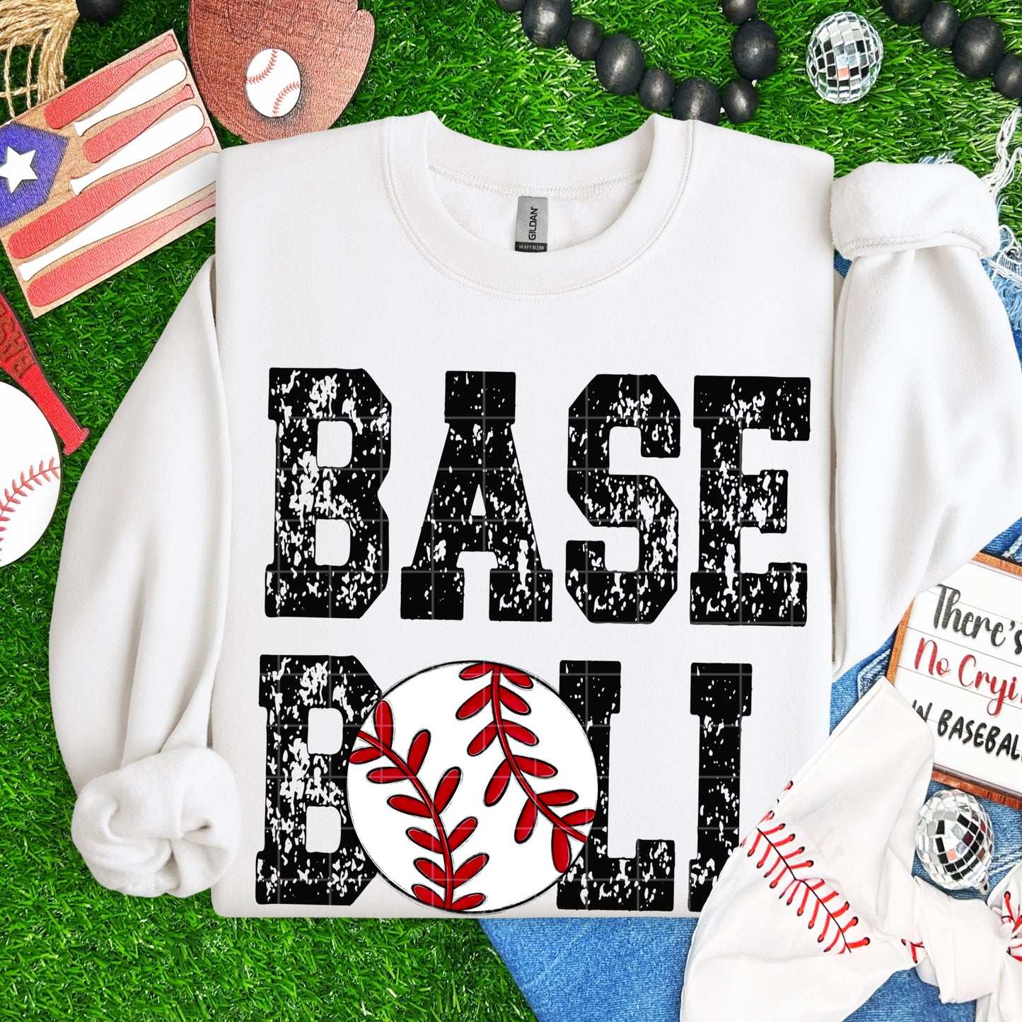 Baseball Grunge