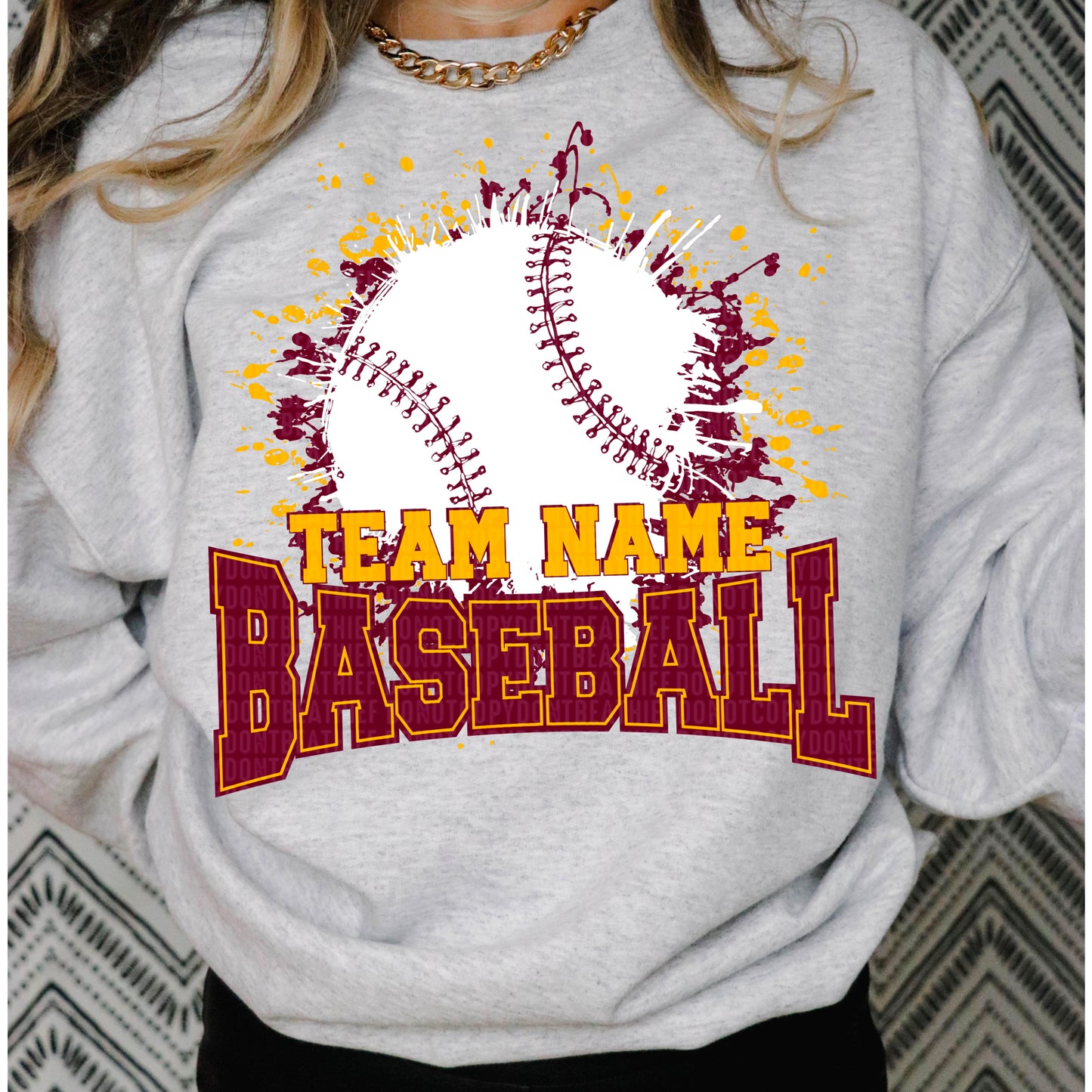 Custom Baseball Team