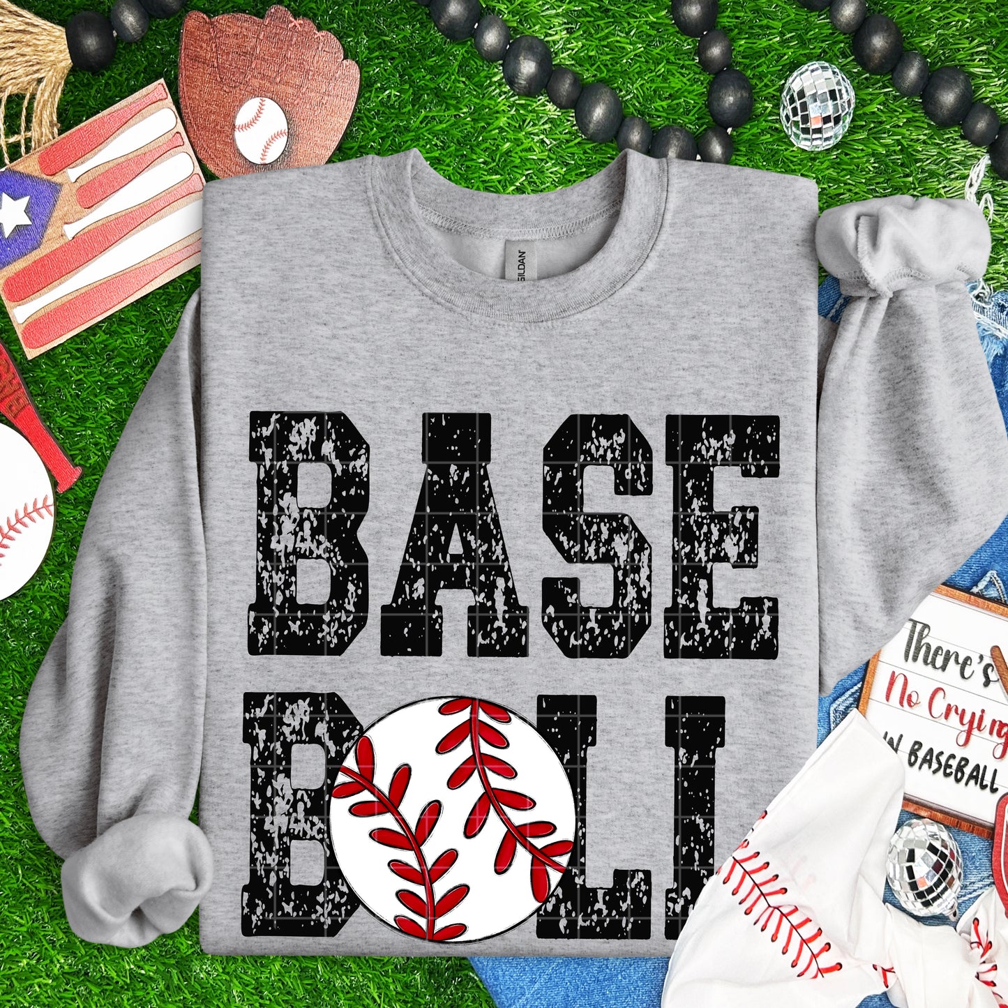Baseball Grunge