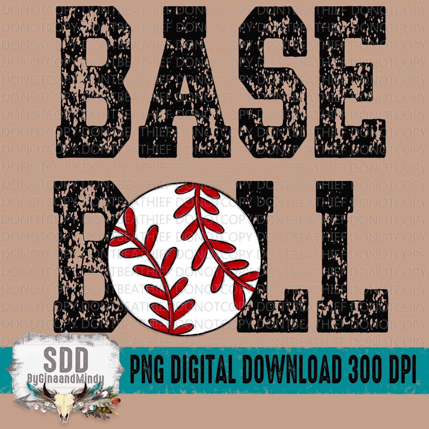 Baseball Grunge
