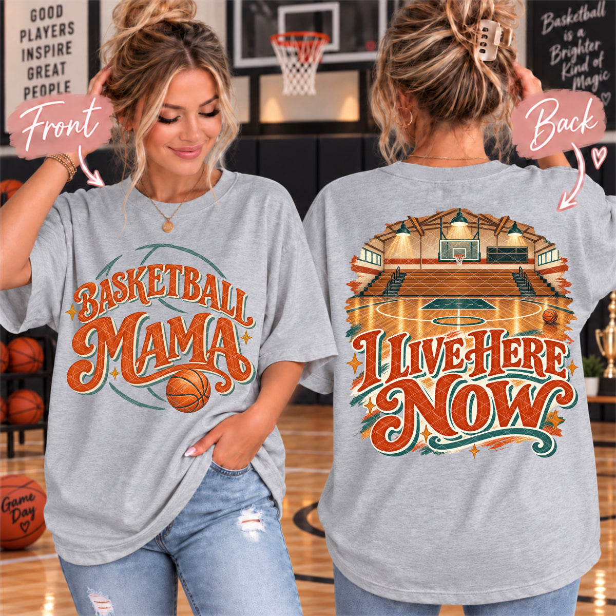 Basketball Mama I Live Here Now