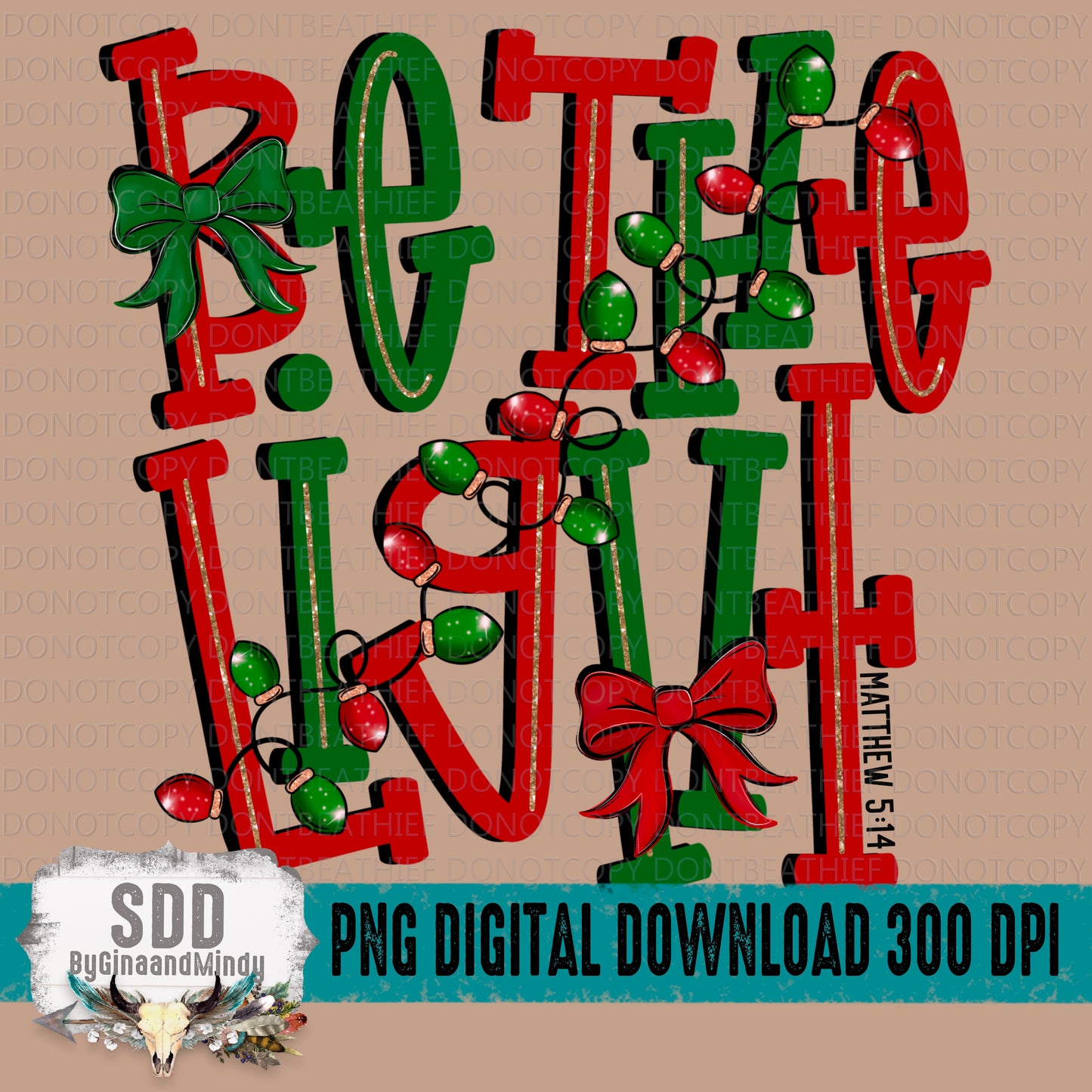 Be The Lights Christmas