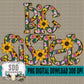 Floral Sunflowers; Big Sister
