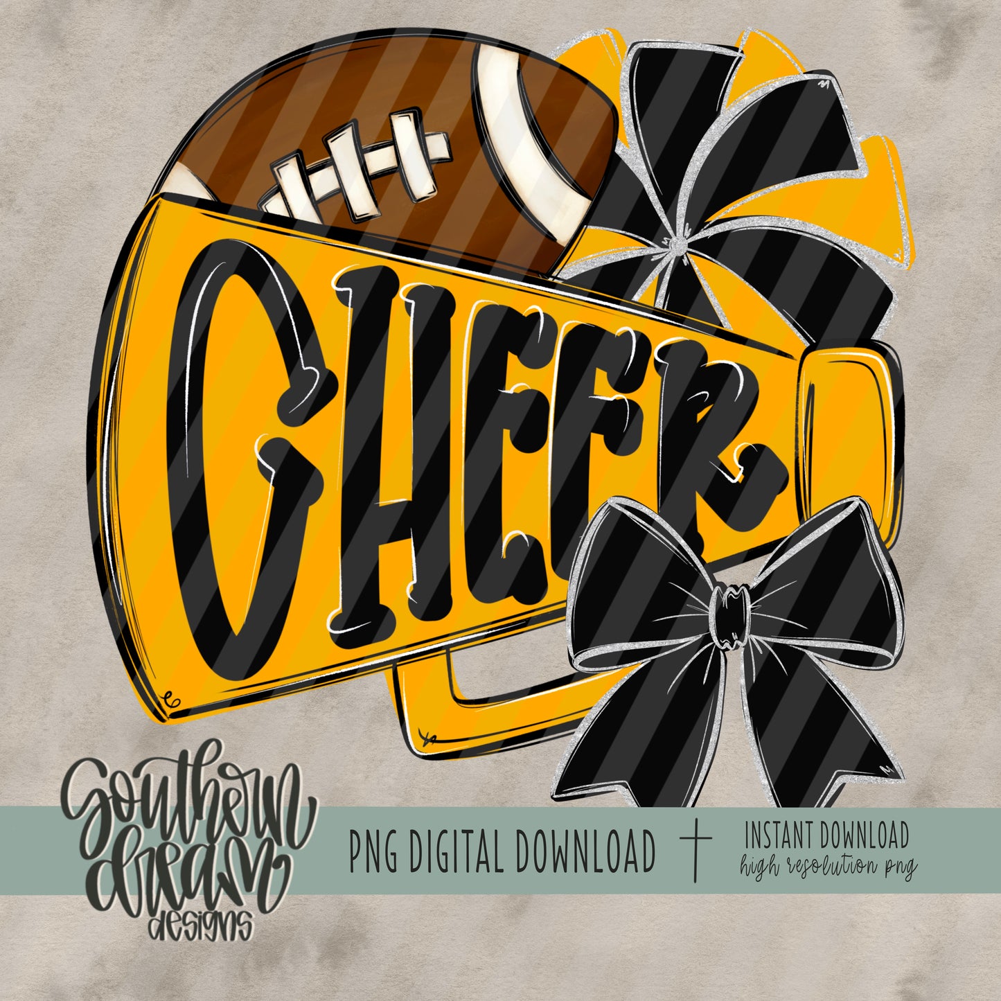 Cheer Collection (Black & Yellow Gold)