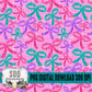 Snowflakes and Bows Seamless Bundle