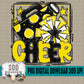 Cheer Bundle; Black & Yellow