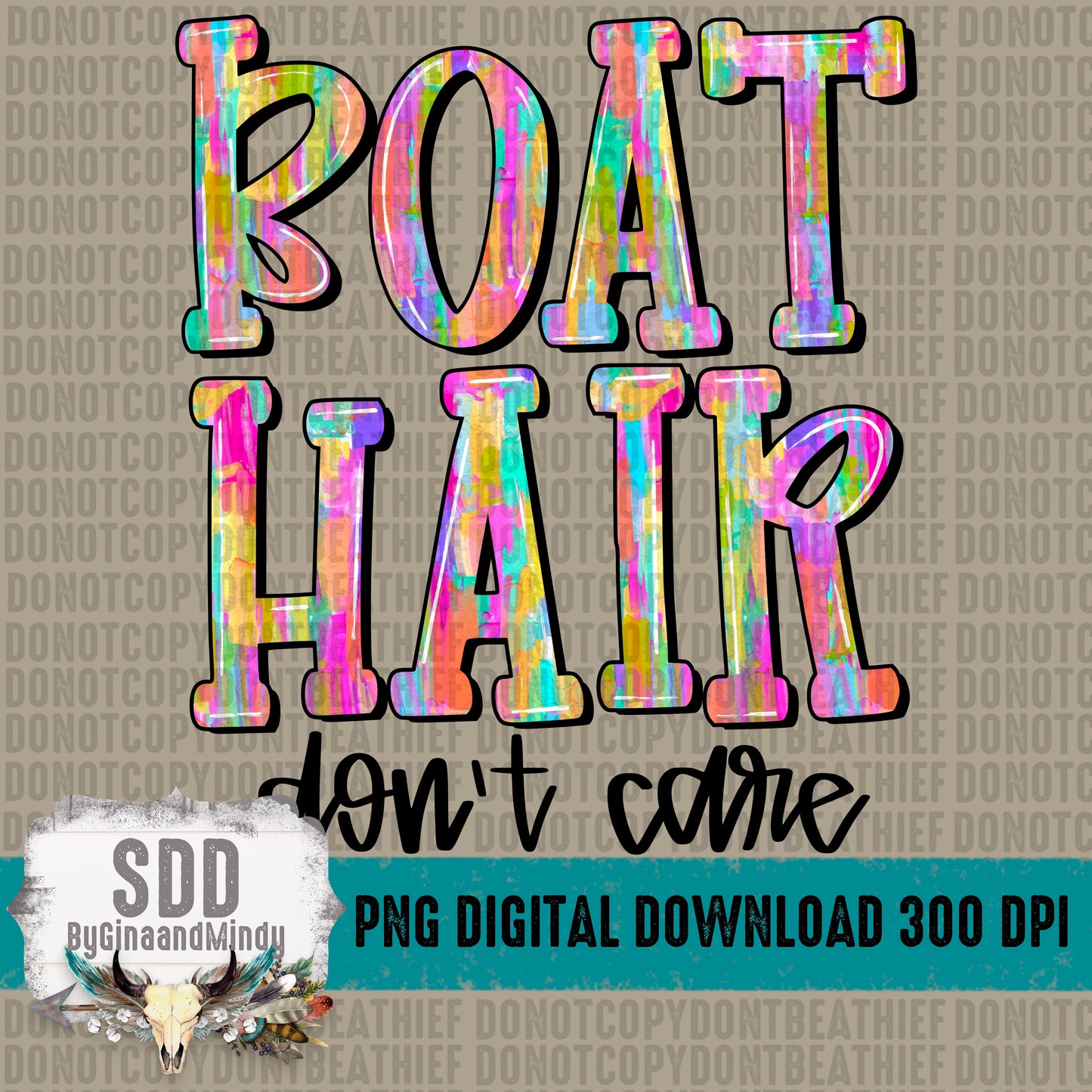 Boat Hair Don't Care