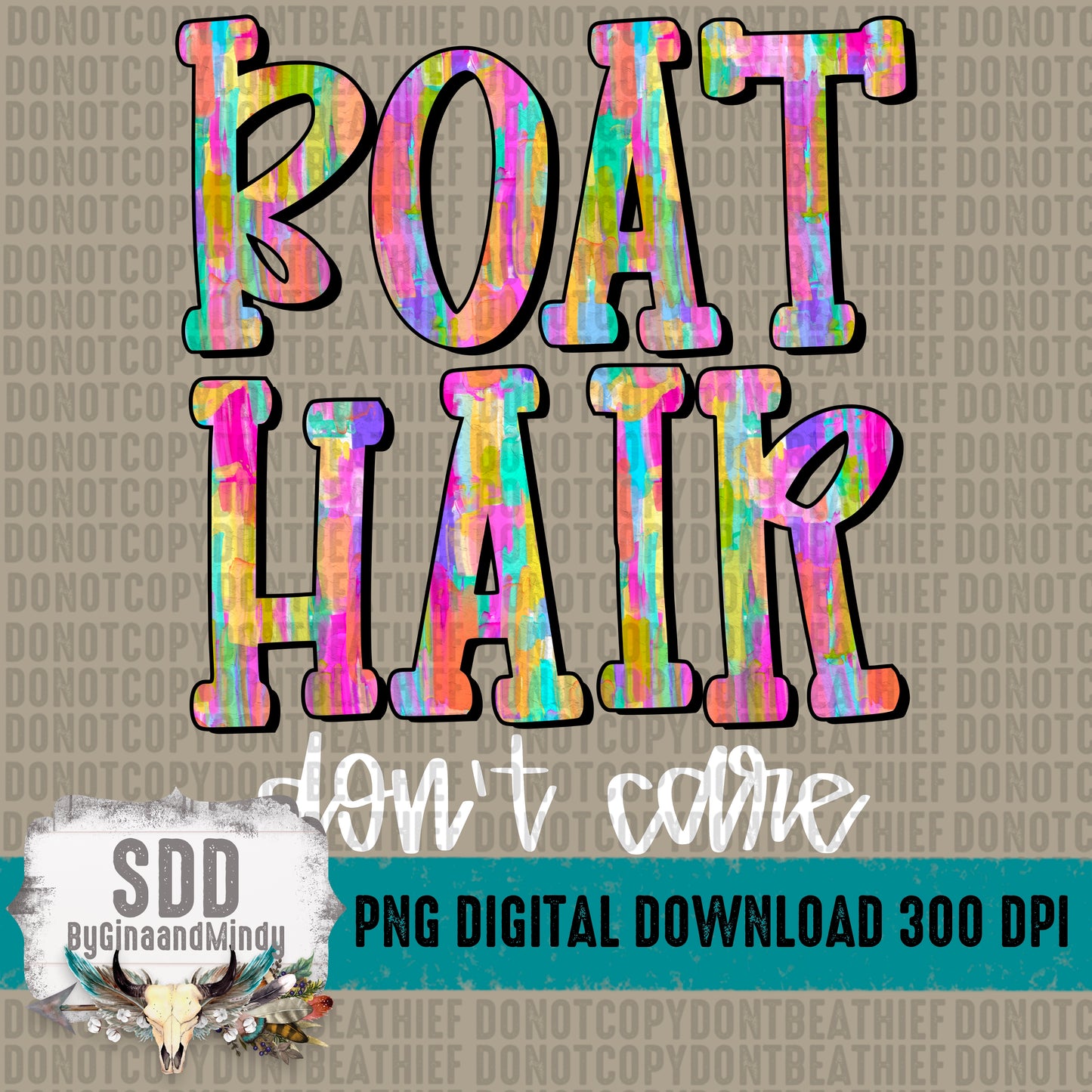 Boat Hair Don't Care