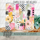 Boho Glam Mixed Media Digital Paper (Not Seamless)