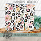 Boho Glam Leopard Digital Paper (Not Seamless)