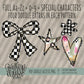 Boho Glam Alpha (3 Sets Aa-Zz, 0-9, Special Characters, Special Shapes)