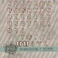 Boho Glam Alpha (3 Sets Aa-Zz, 0-9, Special Characters, Special Shapes)