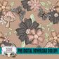 Boho Florals Seamless Bundle
