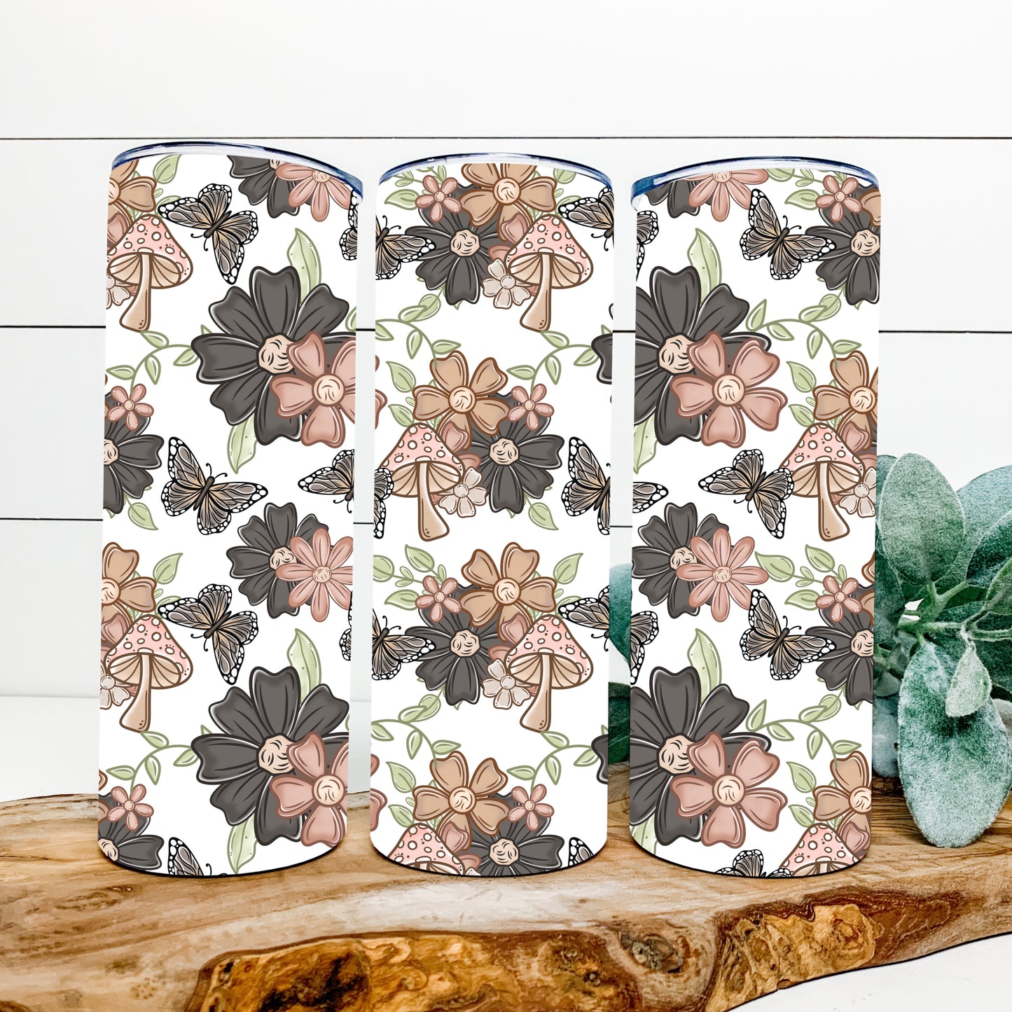Boho Florals Seamless Bundle
