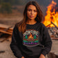 Bonfire Hoodie Faux Embroidery