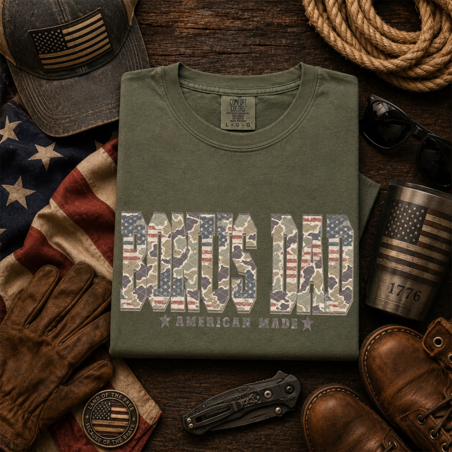Camo Patriotic Collection; Bonus Dad