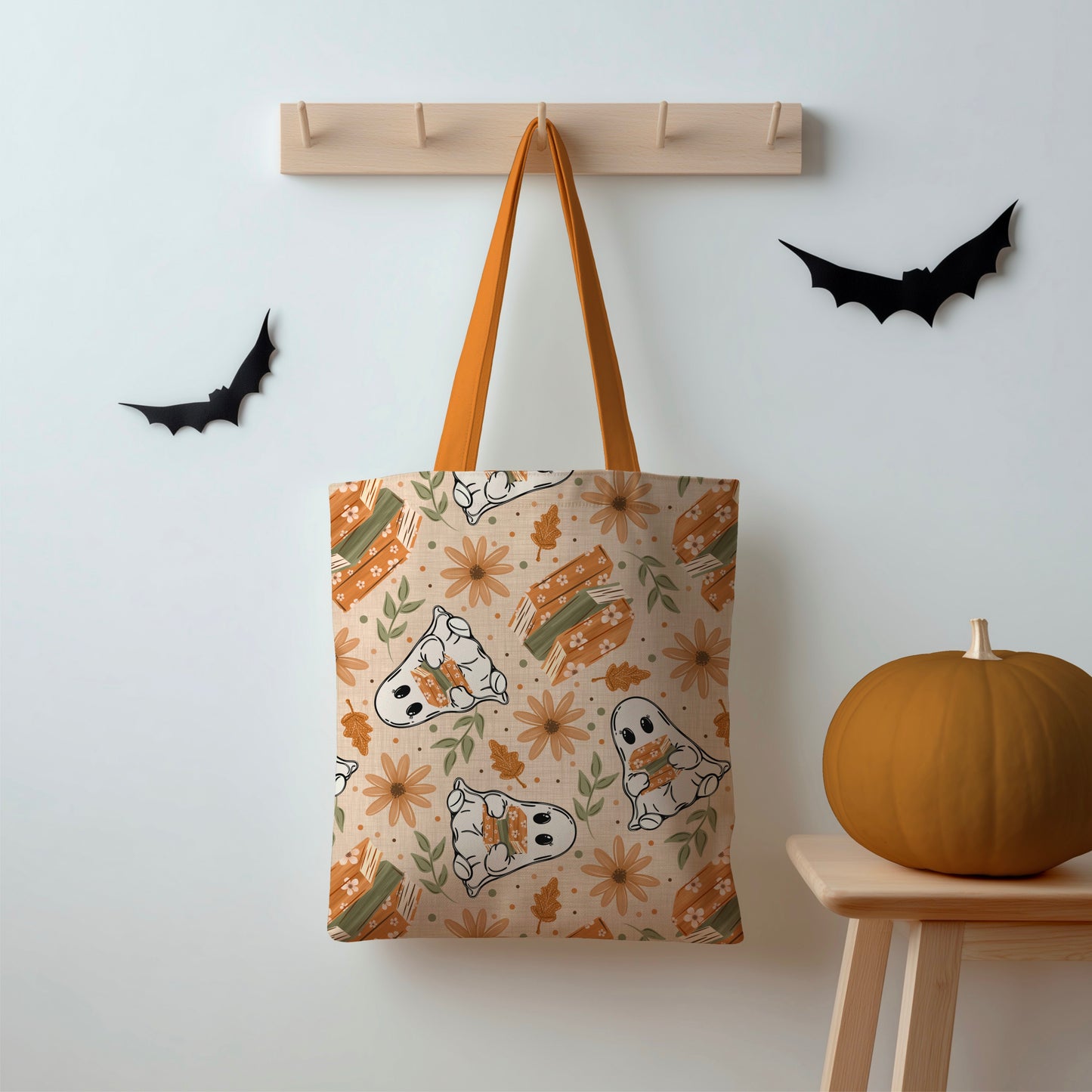 Booked Ghosties Seamless Digital Paper BUNDLE