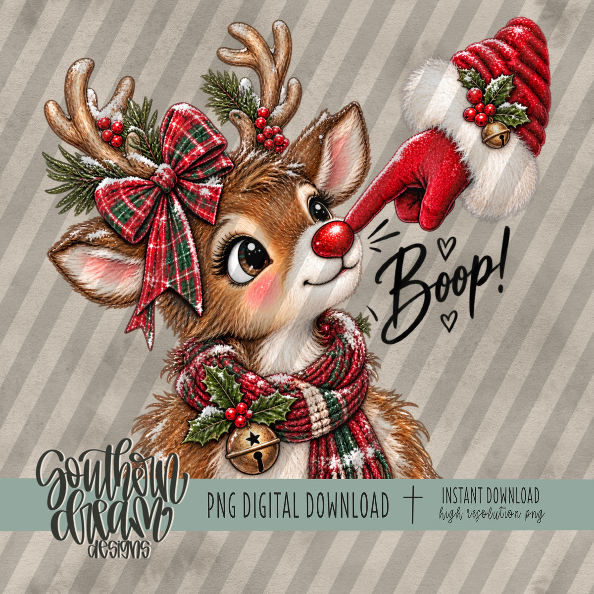 Christmas Reindeer Boop Bundle