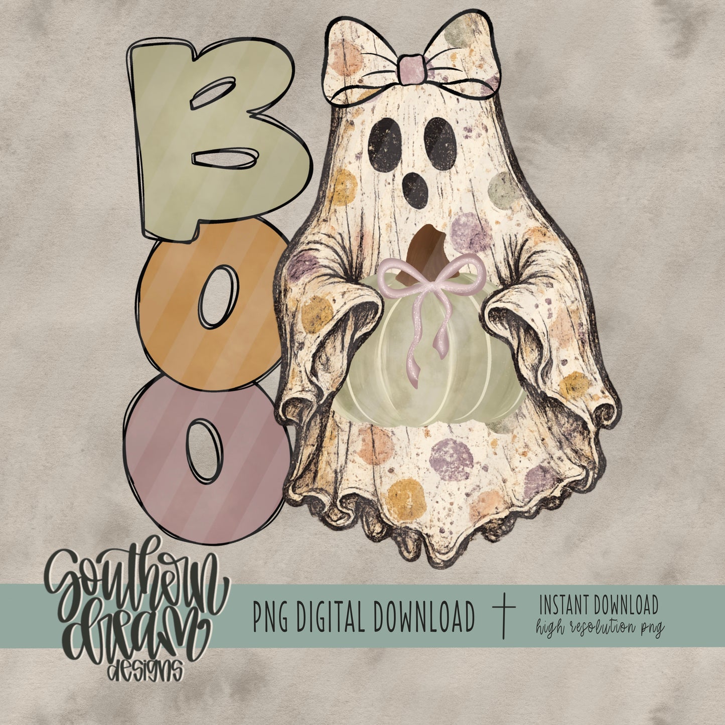 Vintage Ghost Boo