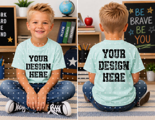 Island Reef School Front & Back