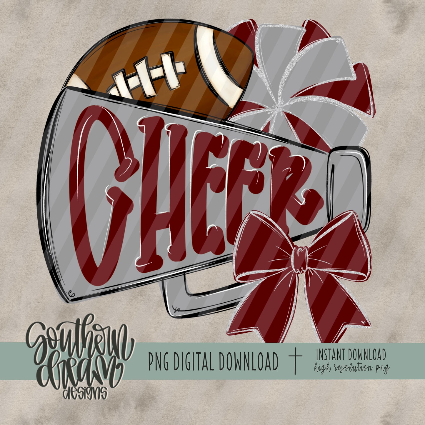 Cheer Collection (Burgundy & Grey)