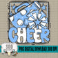 Cheer Bundle; Columbia Blue & White