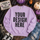 Light Purple Halloween Mockup
