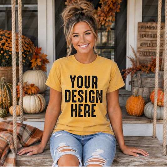 Mustard Fall Mockup