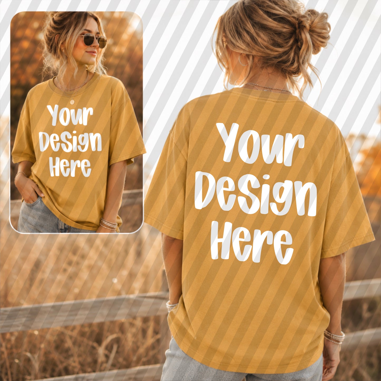CC Mustard Front/Back