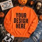 Orange Halloween Mockup