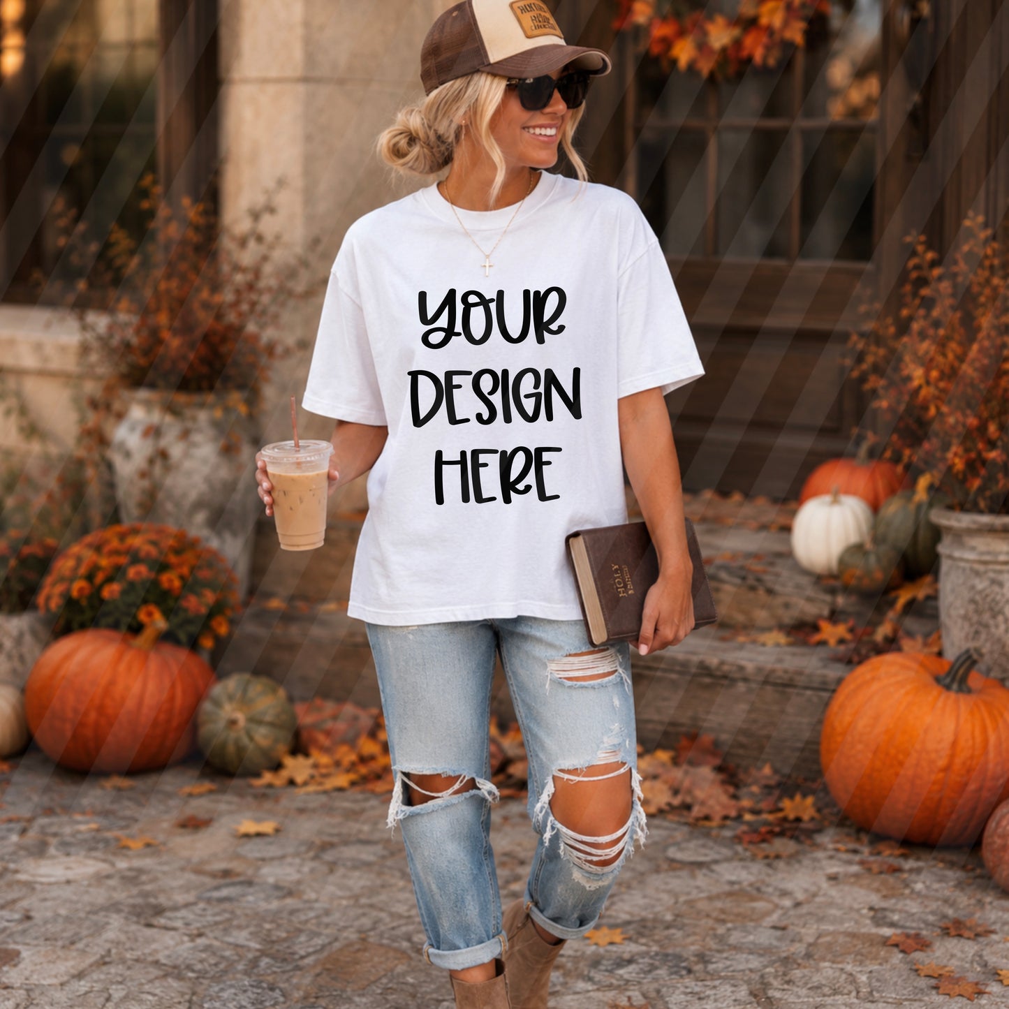 White Front Faith Fall