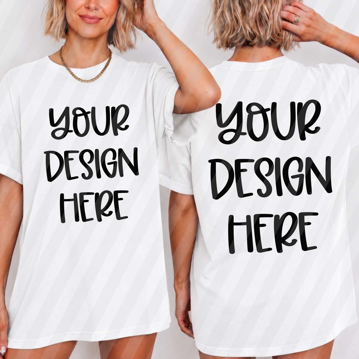 White Front/Back