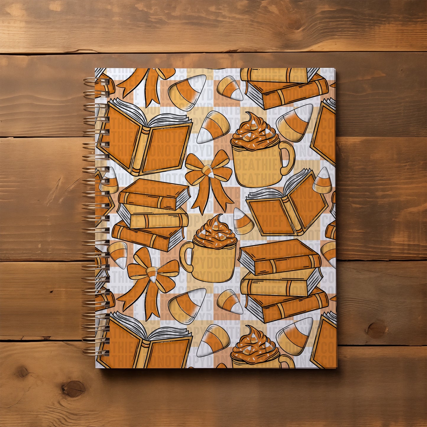 Candy Corn & Books Seamless Bundle