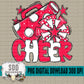 Cheer Bundle; Cardinal Red & White